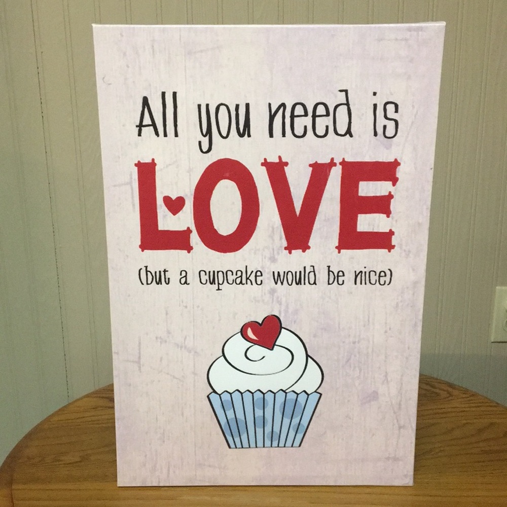 Cupcake canvas